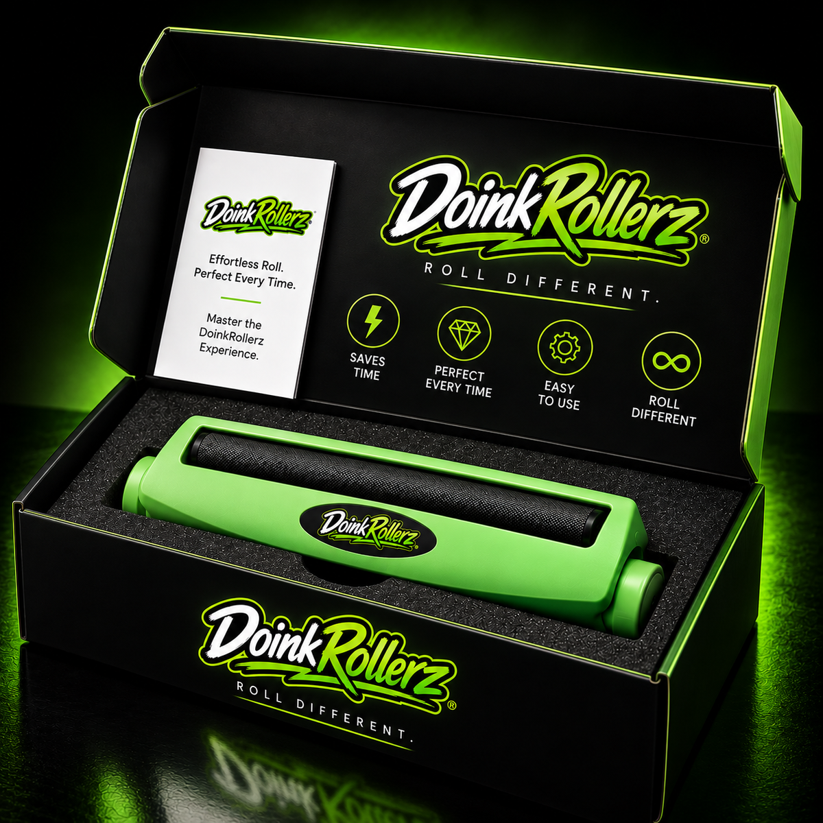 Green DoinkRoller (Joint & Blunt Roller)