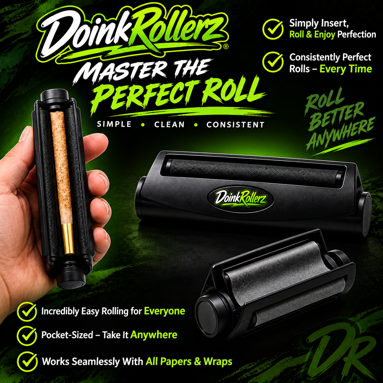 King Size DoinkRoller (Joint & Blunt Roller)