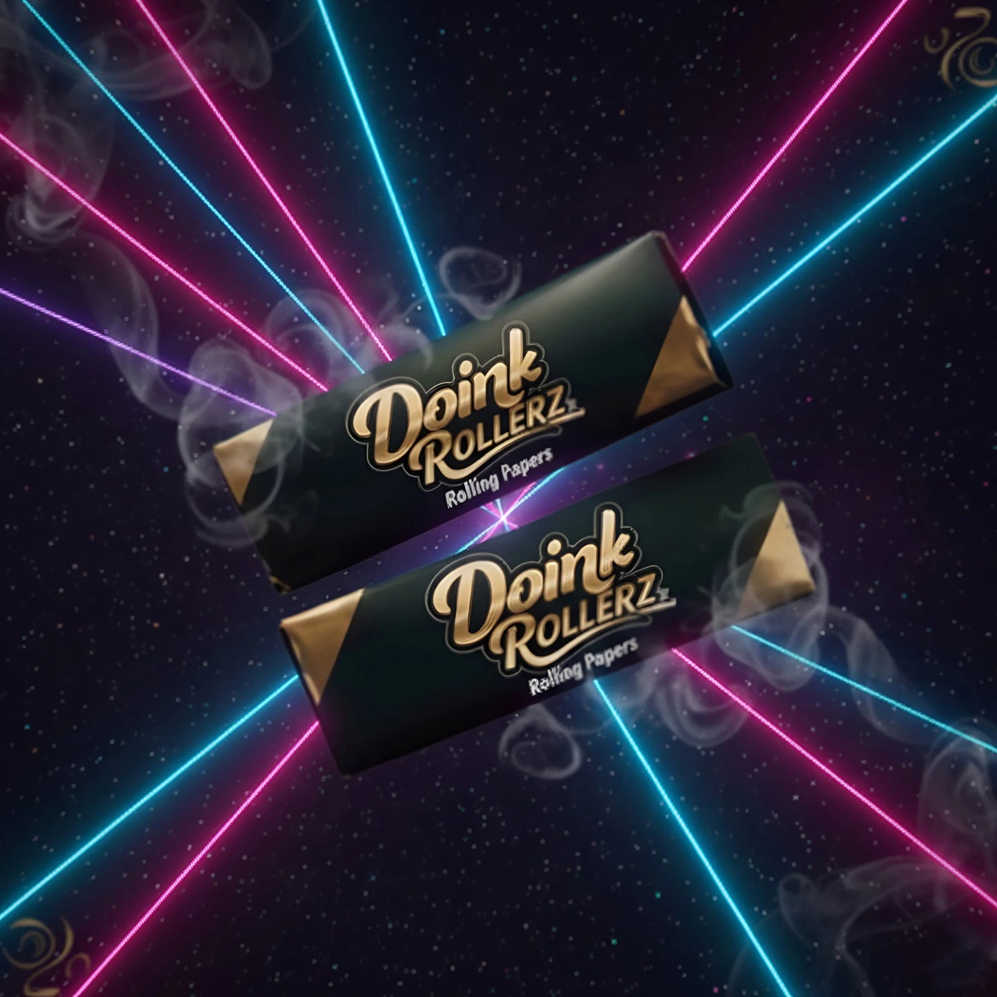 Ultra-thin unbleached joint rolling paper sheet close-up