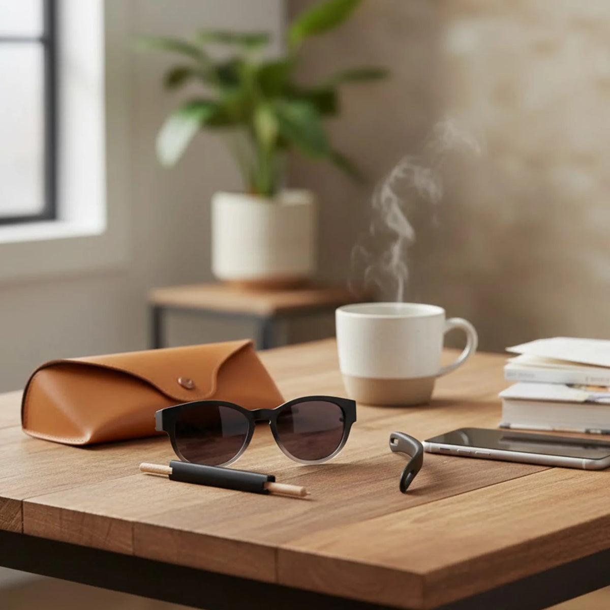 Sunglasses with hidden storage feature designed for discreet personal use