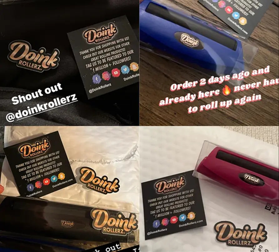 joint roller customer shoutouts of doinkrollerz