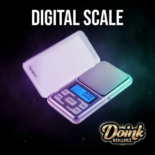 Compact digital pocket scale designed for precise weighing
