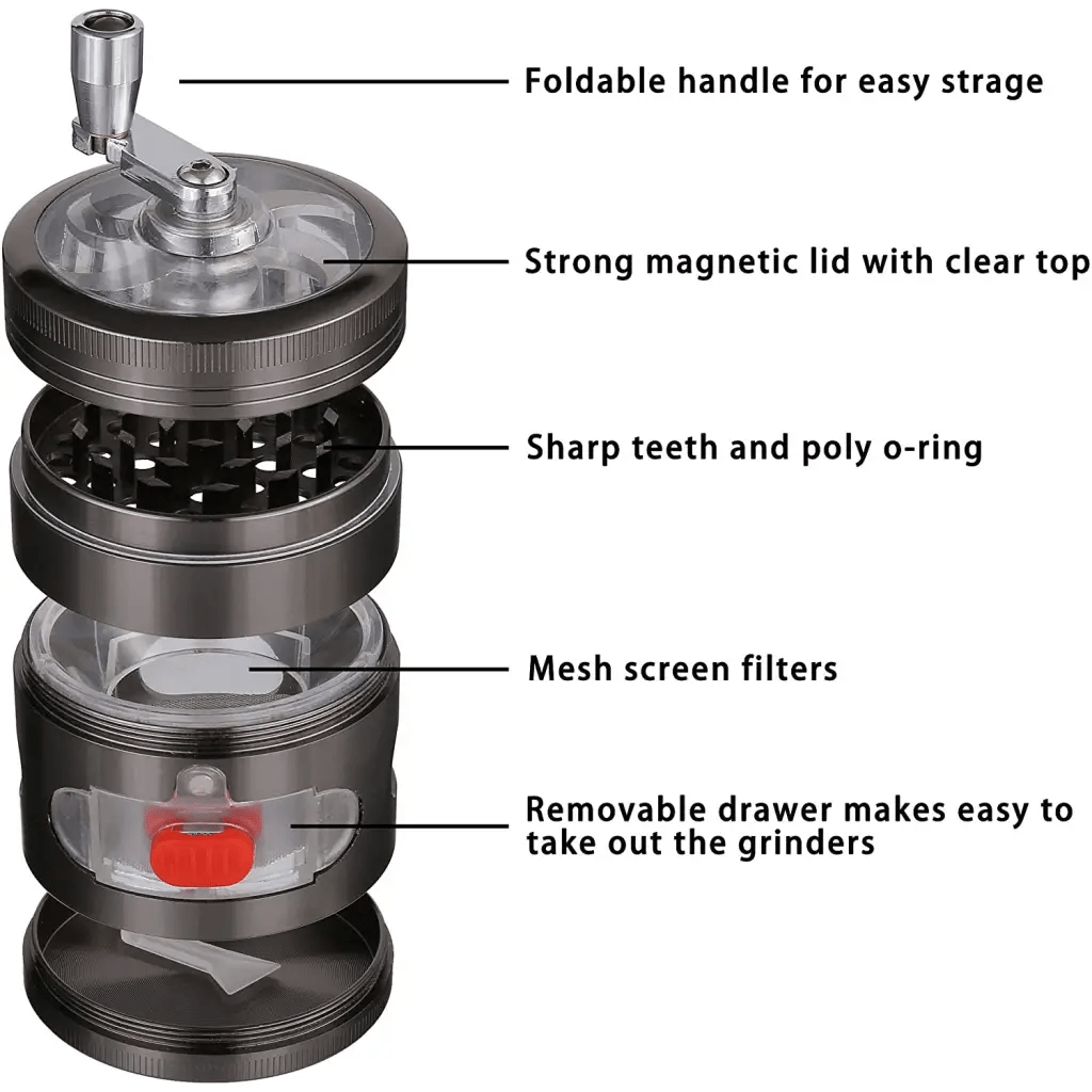Hand Cranked Premium Grinder - DoinkRollerz Shop