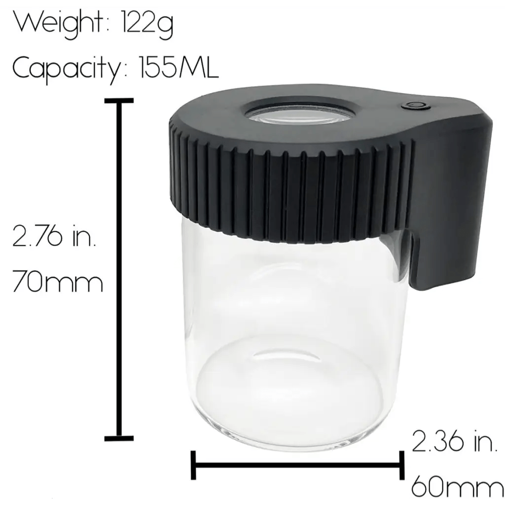 Magnifying LED Jar - DoinkRollerz Shop